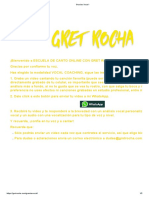 Escuela de Canto Gret Rocha-Intrucciones para La S Clases PDF