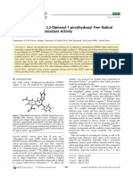 Re-Evaluation of The 2,2-Diphenyl-1-Picrylhydrazyl Free Radical (DPPH) Assay For Antioxidant Activity