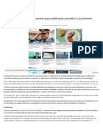 2020-08-29-62-Projeto Estabelece Direito Autoral para Publicação Jornalística Na Internet - Senado Notícias