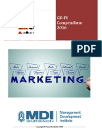 MDI Marketing Compendium 2016