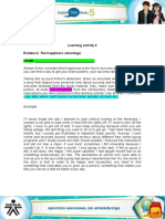 Learning Activity 2 Evidence: The Happiness Advantage NAME