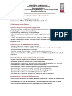 Instruções para A Disciplina Práticas de Saúde Baseadas em Evidências 2020 - 1