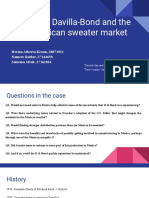 Davilla-Bond and The Latin American Sweater Market PDF
