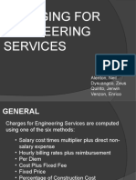 Charging For Engineering Services: Alenton, Neil Dysuangco, Zeus Quinto, Jerwin Venzon, Enrico