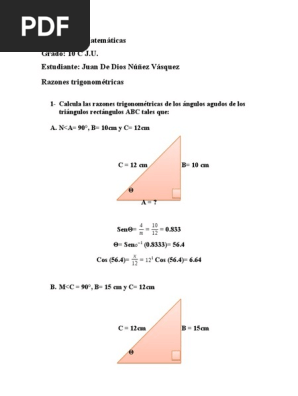 Matematicas 2 Pdf Geometria Triangular Triangulo