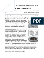 Digital Assignment-1: Product Development and Management