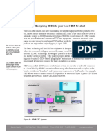 Designing CEC Into Your Next HDMI Product: Quantum Data White Paper