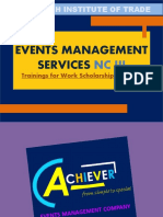 Events Management Services: Microtech Institute of Trade