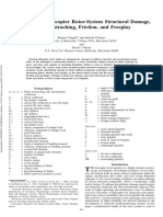 Simulation of Helicopter Rotor-System Structural Damage, Blade Mistracking, Friction, and Freeplay