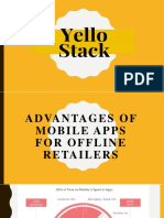 Yellostack - Advantages of Mobile Apps For Offline Retailers PDF
