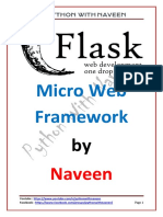 Flask-1 - Python With Naveen PDF