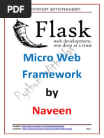 Flask-1 - Python With Naveen PDF