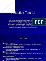 Validation Tutorial