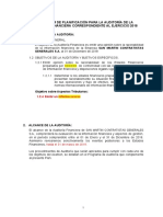 Memo de Planificacion