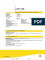 Shell Omala Oil F 320 Safety Data Sheet