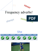 Adverbs of Frequency Grammar Drills - 77636