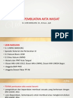 TPA WASIAT - Dr. Udin Narsudin 