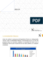 1 - Tema 01 - Expediente Tecnico en El Marco de La Inversion Publica