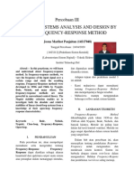 Percobaan III Control Systems Analysis and Design by The Frequency-Response Method