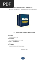 La Audiencia de Control de Acusación