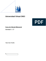 Universidad Virtual CNCI: Curso de Cálculo Diferencial