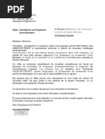 Fiche de renseignement INPP Kinshasa | PDF