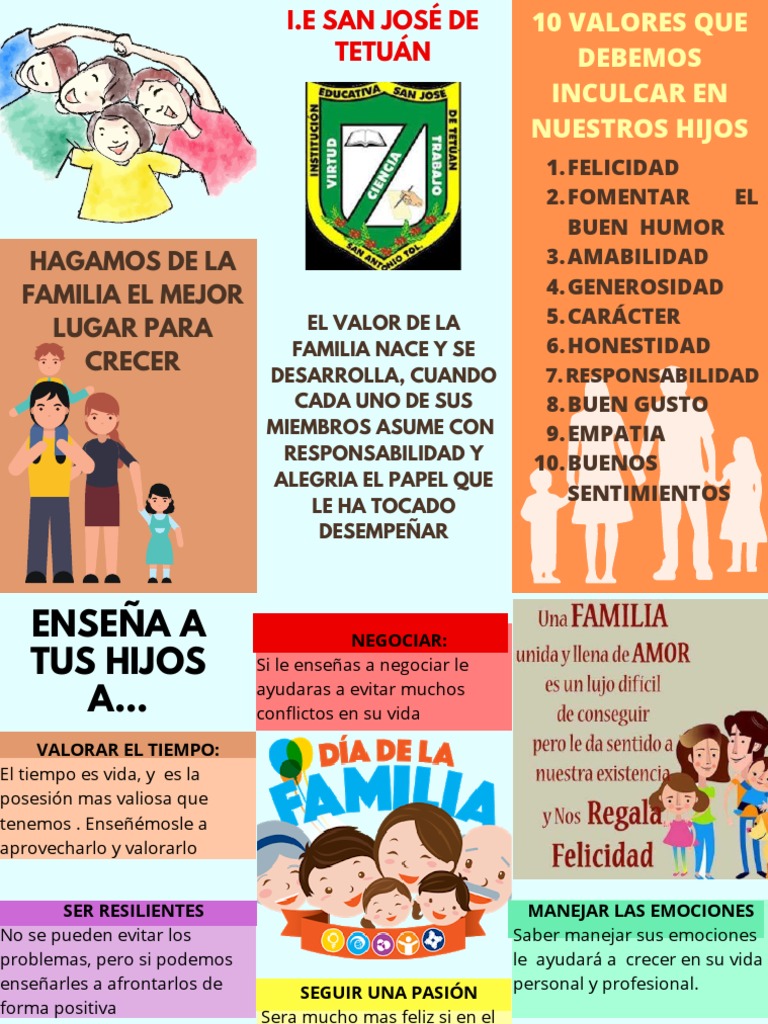 Folleto Dia de La Familia | PDF