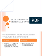 Examination of Cerebral Functions PDF