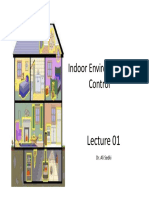 Indoor Environmental Control Lecture 01 - Key Properties of Light