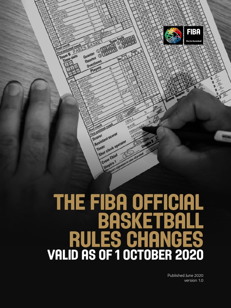FIBA Summary of Rules Changes Valid As of 1102020 June2020 en