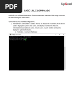 Basic Linux Commands