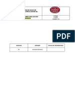 Actuacion para Casos de Contraer Covid-19