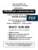 College Day Flyer