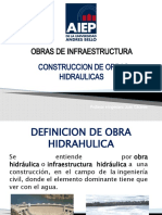 DOCEAVA CLASE CONSTRUCCION DE ORBAS HIDRAULICAS CLASE caudal para diseño  OBRAS DE INFRAESTRUCTURA