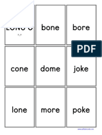Phonics Vowels Long O 1 (Small) PDF
