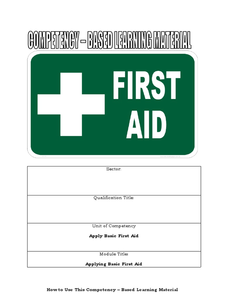 Common Apply Basic First Aid PDF First Aid Cardiopulmonary