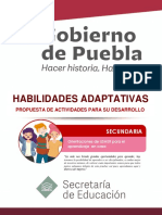 Actividades para Casa Secundaria PDF