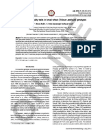 Stability of Some Quality Traits in Bread Wheat (Triticum Aestivum) Genotypes