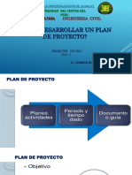 7.00 COMO DESARROLLAR UN PLAN DE PROYECTO