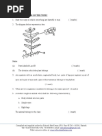 Classification Ii Past Kcse Questions On The Topic