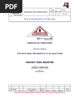 Hs-Hoo-Tp-120017-Hse-Pl-04 Project Risk Register
