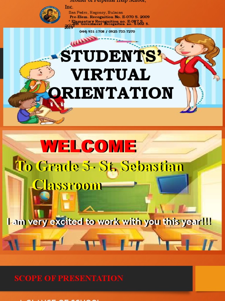 Parents Orientation 2020 | PDF | Educational Technology | Schools