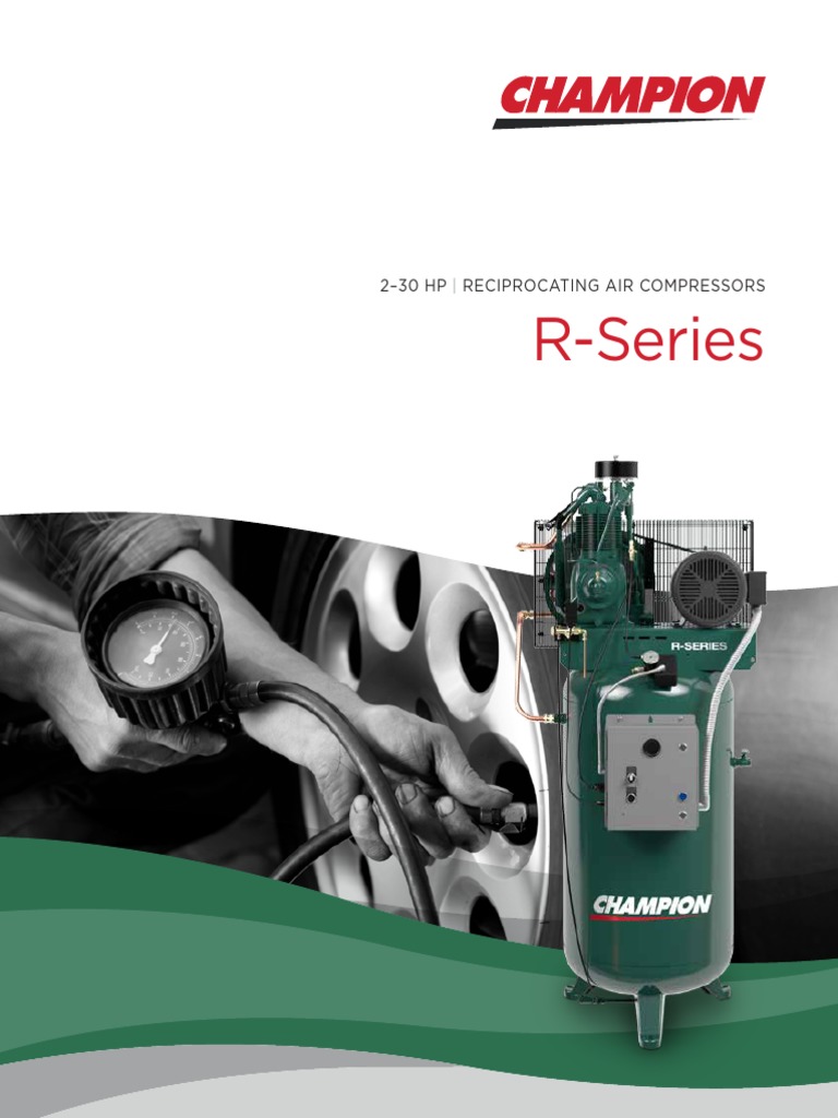 R-Series Reciprocating Air Compressor Brochure | Download Free PDF ...