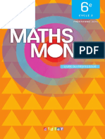 GP Maths Monde 6e PDF