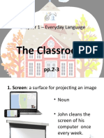 Chapter 1 - Everyday Language: The Classroom