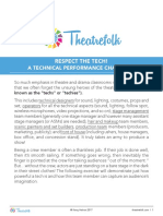 12 - Days - of - Theatrefolksmas - Respect The Tech A Technical Performance Challenge