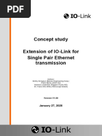 Concept Study Extension of IO-Link For Single Pair Ethernet Transmission