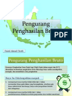 Pengurang Penghasilan Bruto