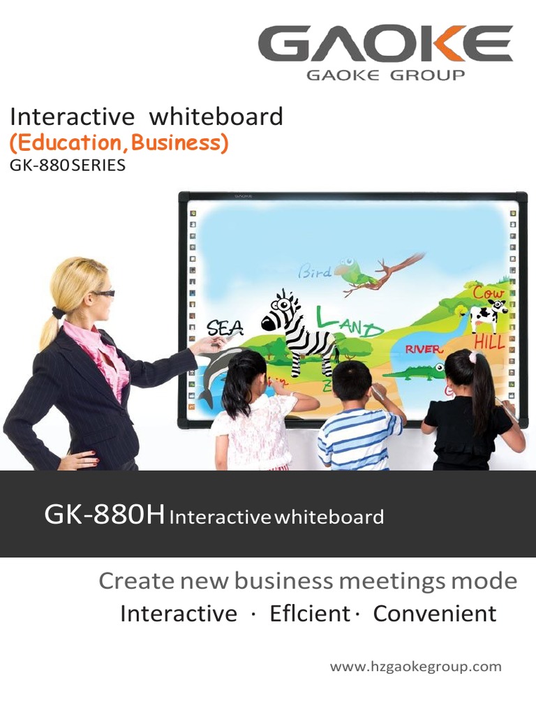Interactive Whiteboard Features Overview | PDF | Computing | Computing ...