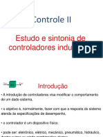 Controle II. Estudo e Sintonia de Controladores Industriais